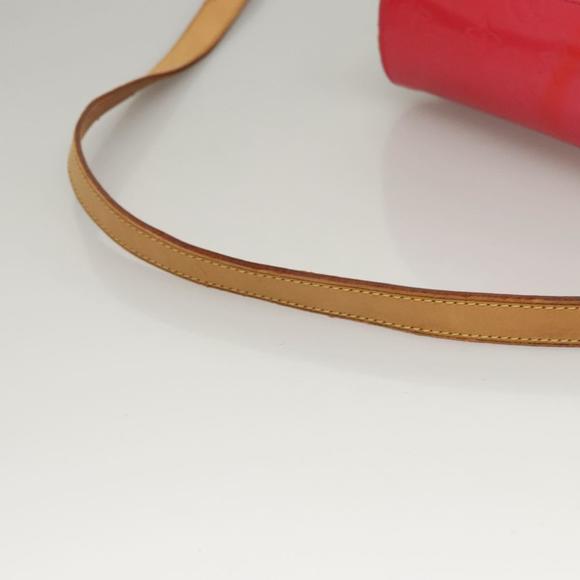 LOUIS VUITTON Monogram Vernis Sullivan Vertical Bag Pink M91259 LV Auth 116784 - Picture 7 of 16